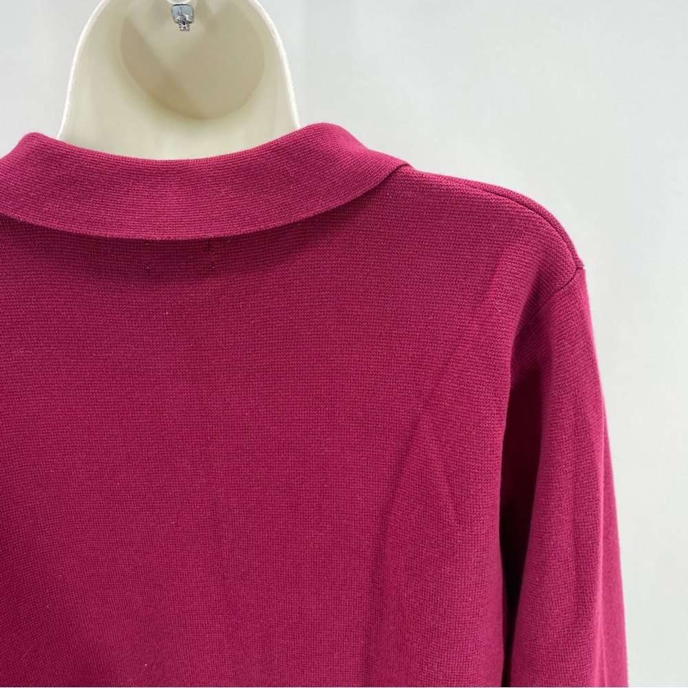 NWT J. Crew maroon cardigan - Picture 8 of 10